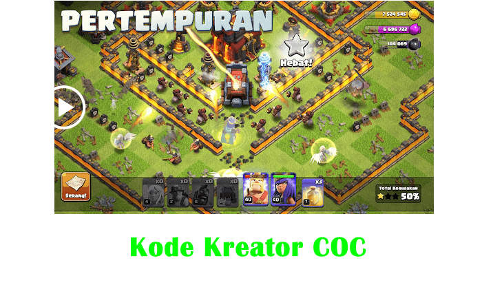 Kode Kreator COC
